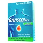 GAVISCONELL suspension sans sucre 12 sachets 